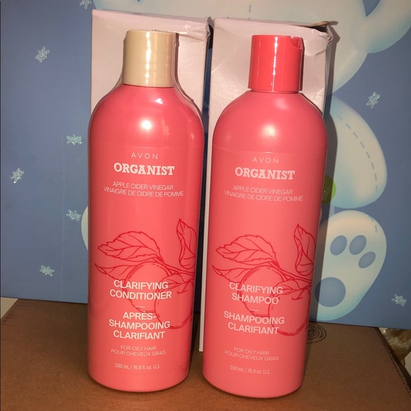 Avon Other - Avon Organist Pink Clarifying Hair Care Set